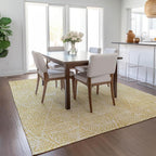 Addison Rugs Chantille ACN591 Wheat 2'6" x 3'10" Indoor Outdoor Area Rug, Easy Clean, Machine Washable, Non Shedding, Bedroom, Living Room, Dining Room, Kitchen, Patio Rug