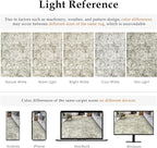6x9 Area Rug Washable Vintage Neutral Living Room Carpet Large Indoor Non Slip Taupe Bedroom Distressed Low Pile Retro Accent Throw Rug for Dining Room