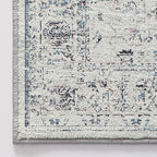 LUMI Washable Area Rug for Living Room, 10x14 Ultra Soft Traditional Rugs Non Slip with Rubber Backing, Low Profile, High Traffic, Stain Resistant Carpets, Ideal for Bedroom, Dining Room, Indoor