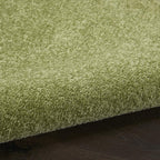Nourison Home Nourison Essentials Green 6' x 9' Area Rug - Easy Clean, Non Shedding, Bed Room, Living Room, Dining Room, Kitchen (6' x 9')