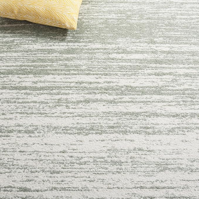 SAFAVIEH Area Rug 10x14 - Adirondack Collection - Large - Sage & Ivory, Modern Ombre Design, Non Shedding & Easy to Clean, Ideal for Living Room, Bedroom, Office, Dining Space (ADR113X)