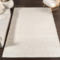 Nuloom Penelope Off-White/Ivory, 2' x 3', Hand-Braided, Wool & Cotton, Soft and Textured, High Traffic, Stain Resistant, Easy Clean, Durable Area Rug for Bedroom, Living Room, Dining, Entryway