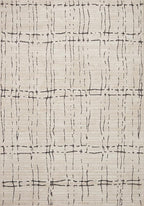 Loloi Darby Collection DAR-06 Sand/Dk. Grey 5'-3" x 7'-6" Area Rug
