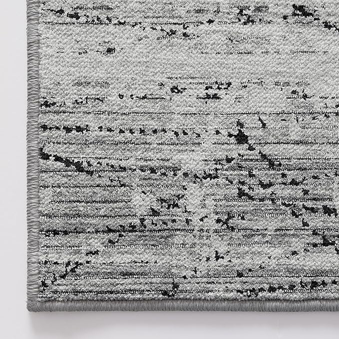 LUMI Washable Area Rug 5x8 for Living Room, Ultra Soft Stain Resistant Carpet with Non Slip Rubber Backing, Non-Shedding Low Pile Rugs for Bedroom, Dining Room, Indoor, Office