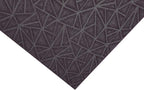 Furnish my Place Geometrical Pattern Indoor/Outdoor Refine Purple Rug, Abstract Area Rug, Doorway Mat, Contemporary Rug for Living Room, Entryway, Made in USA - 2' x 12' Oval
