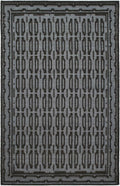 Dash and Albert Campbell Iron Handwoven Wool Rug, Runner-2.5 X 8 Feet, Neutral/Grey Geometric Pattern - Premium Luxury Hotel Quality Soft Breathable Hypoallergenic Machine Washable Easy Care All