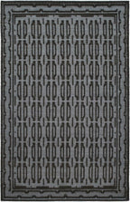 Dash and Albert Campbell Iron Handwoven Wool Rug, Runner-2.5 X 8 Feet, Neutral/Grey Geometric Pattern - Premium Luxury Hotel Quality Soft Breathable Hypoallergenic Machine Washable Easy Care All