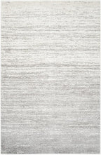 SAFAVIEH Area Rug 6x8 - Adirondack Collection - Ivory & Silver, Modern Ombre Design, Non Shedding & Easy to Clean, Ideal for Living Room, Bedroom, Office, Dining Space (ADR113B)