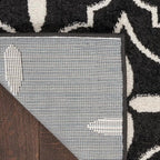 Nourison Home Nourison Essentials Black Ivory 4' x 6' Area Rug - Easy Clean, Non Shedding, Bed Room, Living Room, Dining Room, Kitchen (4' x 6')