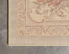 Unique Loom Versailles Collection Traditional Classic Floral Motif Area Rug (8 ft x 11 ft 4 in Rectangular, Green/ Ivory)