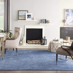 Nourison Home Nourison Essentials Navy Blue 7' x 10' Area Rug - Easy Clean, Non Shedding, Bed Room, Living Room, Dining Room, Kitchen (7' x 10')