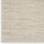 Nourison Home Nourison Essentials Ivory Beige 2' x 6' Area Rug - Easy Clean, Non Shedding, Bed Room, Living Room, Dining Room, Kitchen (6' Runner)