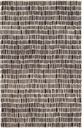 Dash and Albert Roark Wool Area Rug - 5' x 8' Charcoal Geometric Hand Tufted Accent Rug - Durable, High Traffic Areas Hallway, Living Room, Stairs - Premium Luxury Hotel Quality Soft Breathable