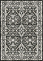 WITSHOCK Living Room Area Rugs 5x7: Soft Non-Slip Backing Washable Rugs Vintage Large Carpet for Bedroom Office Dining Room Kitchen Stain Resistant Home Decor Rug