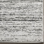 SAFAVIEH Adirondack Collection Runner Rug - 2'6" x 20', Silver & Black, Modern Ombre Design, Non Shedding & Easy to Clean, Ideal for Hallway, Foyer, Kitchen, Entryway, Bedroom (ADR113A)