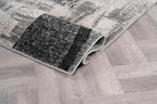 Rugshop Contemporary Abstract Circle Design Soft Area Rug 2' x 3' Cream
