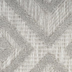 Nourison Home Versatile Silver Grey 9' x 12' Area Rug - Easy Clean, Non Shedding, Bed Room, Living Room, Dining Room, Kitchen (9' x 12')