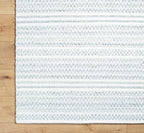 Mark&Day Wool Rugs, 9x12 Precious Solid and Border Cream/Black Area Rug, Cream Black Carpet for Living Room, Bedroom or Kitchen (8'10" x 12')