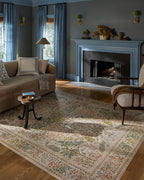 Loloi Rifle Paper Co. Canopy Collection CNP-05 Ivory 2'-6" x 7'-6" Runner Rug