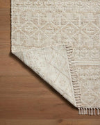 Loloi Angela Rose Rivers Collection RIV-03 Sand/Ivory 2'-6" x 7'-6" Reversible Runner Rug
