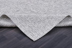 Easy Jute Rugs 2x3 Gray Color Living Room Indoor Outdoor Door Mat for Farmhouse Patio and Kitchen Rug High Traffic Washable Easy to Clean Solid Boho Woven Design Outside Carpet (2 x 3)