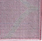 Rugs.com Lattice Frieze Collection Rug – 8' x 10' Light Pink Medium Rug Perfect for Living Rooms, Large Dining Rooms, Open Floorplans