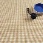 Dash & Albert Hartley Natural Machine Washable Rug, 3 X 5 Feet, Natural Plaid Pattern
