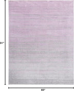 SAFAVIEH Adirondack Collection Area Rug - 5'5" x 7'7", Purple & Green, Modern Ombre Design, Non Shedding & Easy to Clean, Ideal for Living Room, Bedroom, Office, Dining Space (ADR113V)