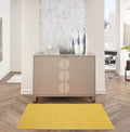 Nourison Home Nourison Essentials Yellow 3' x 5' Area Rug - Easy Clean, Non Shedding, Bed Room, Living Room, Dining Room, Kitchen (3' x 5')