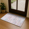 Oushak Rug, Turkish Vintage Floral Pastel Large Oversized Area Rugs for Living Room Dining Bedroom Kitchen Bathroom Nursery Runner Rugs (865MM, 2' x 3')