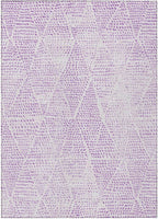 Addison Rugs Chantille ACN591 Purple 5' x 7'6" Indoor Outdoor Area Rug, Easy Clean, Machine Washable, Non Shedding, Bedroom, Living Room, Dining Room, Kitchen, Patio Rug