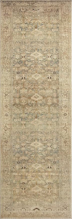 Loloi Margot Collection MAT-04 Antique/Sage 2'-6" x 11'-6" Runner Rug feat. CloudPile, No-Shed Easy Clean Large Patterned Area Rug for Living Room, Bedroom, Dining Area