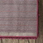 Unique Loom Solid Shag Collection Area Rug (7' 1" x 10' Rectangle, Eggplant Purple)