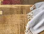 Unique Loom Barista Collection Area Rug - Timor (7' 10" x 10' Rectangle, Multi/ Red)