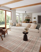 Loloi Angela Rose Ember Collection EMB-06 Clay/Mist 5'-3" x 7'-6" Area Rug
