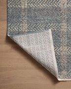 Loloi Angela Rose Ember Collection EMB-03 Blue/Beige 2'-7" x 10'-0" Runner Rug