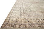 Loloi Margot Collection MAT-01 Antique/Sage 2'-6" x 11'-6" Runner Rug feat. CloudPile, No-Shed Easy Clean Large Patterned Area Rug for Living Room, Bedroom, Dining Area
