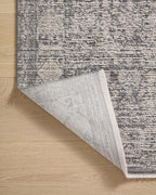 Loloi Amber Lewis Alie Collection ALE-03 Charcoal/Dove 9'-6'' x 13'-1'', .13'' Pile Height, Area Rug