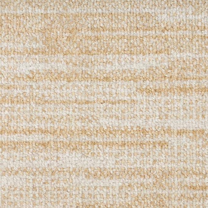 Nourison Home Nourison Essentials Ivory Gold 4' x 6' Area Rug - Easy Clean, Non Shedding, Bed Room, Living Room, Dining Room, Kitchen (4' x 6')