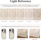 Entryway Area Rug 3x5 Washable Beige Vintage Distressed Carpet Oriental Soft Thin Indoor Rug for Office Non Slip Low Pile Throw Rug for Kitchen Bathroom Bedroom Dining Living Room
