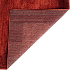Rugs.com Angelica Collection Rug – 8 Ft Square Terracotta Medium Rug Perfect for Living Rooms, Kitchens, Entryways
