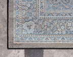 Unique Loom Reza Collection Traditional Persian Style Area Rug, 9 x 12 ft, Black/Beige