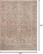 Loloi Magnolia Home by Joanna Gaines Millie Collection MIE-04 Sunset/Multi 9'-6" x 13'-1", .25" Pile Height, Area Rug