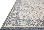 Loloi Magnolia Home by Joanna Gaines Gigi Collection GIG-02 Ivory/Blue 6'-7" x 9'-2" Area Rug