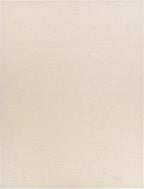 Hand-Tufted 100% Wool Area Rug – Unique Modern Geometric Grid Pattern, Soft Plush Textured Carpet for Living Room, Bedroom, Dining Room & Entryway (Beige, 8' x 8' sq)