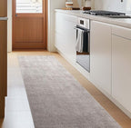 Well Woven Custom Size Hallway & Stair Runner- Harlow Pompeii Taupe 31 Inches Wide x 22 Feet Long Runner (31" x 22') Runner Rug - Modern Chevron Pattern, Ultra-Soft, Easy-Clean