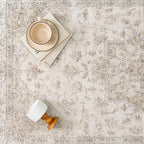 Beige Runner Rug 2x6 Washable Vintage Long Carpet for Hallway Kitchen Soft Retro Low Pile Thin Indoor Runner Non Slip Oriental Medallion Throw Rug for Bathroom Bedroom Laundry Dining Room