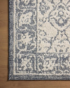 Loloi Magnolia Home by Joanna Gaines Gigi Collection GIG-02 Ivory/Blue 2'-7" x 4' Accent Rug