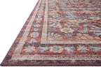 Loloi Rifle Paper Co. Maison Collection MAO-06 Red 2'-6" x 12'-0", .19" Pile Height, Runner Rug
