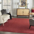 Nourison Home Nourison Essentials Brick Red 8' x 10' Area Rug - Easy Clean, Non Shedding, Bed Room, Living Room, Dining Room, Kitchen (8' x 10')